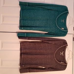American Eagle 2 long sleeve tee 1 lilu camisole